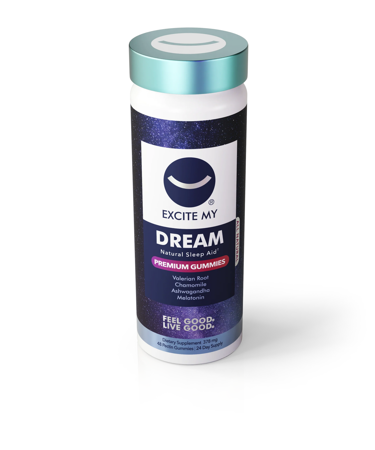 Excite My Dream Gummies - Natural Sleep Aid - 48 ct