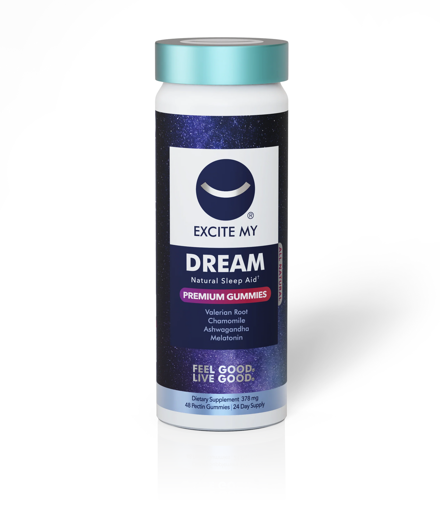 Excite My Dream Gummies - Natural Sleep Aid - 48 ct