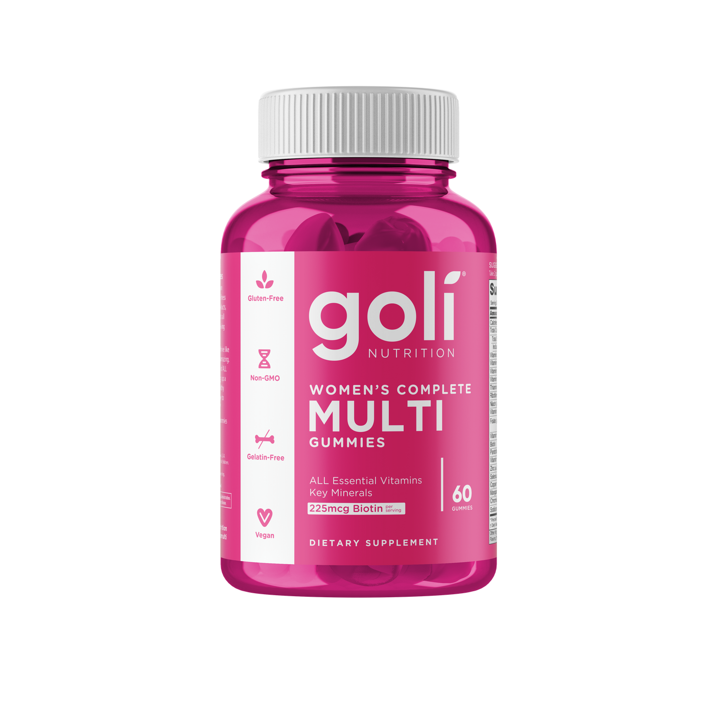 Goli Nutrition Women's Multivitamin Vegan Gummies - 60 ct