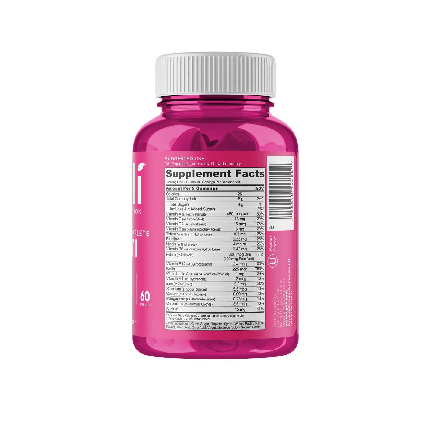 Goli Nutrition Women's Multivitamin Vegan Gummies - 60 ct