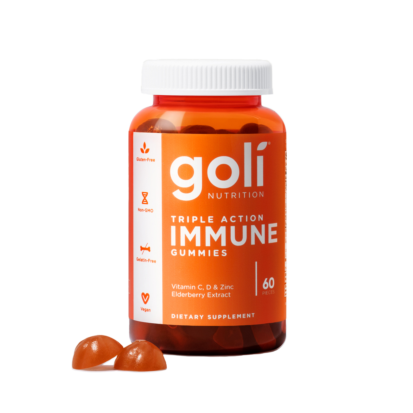 Goli Nutrition Immune Multivitamin Vegan Gummies - 60ct