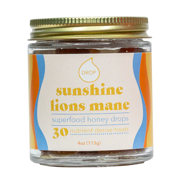 Brother's Apothecary Sunshine Lion's Mane Superfood + B12 Honey Drops