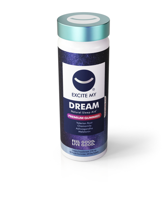 Excite My Dream Gummies - Natural Sleep Aid - 48 ct