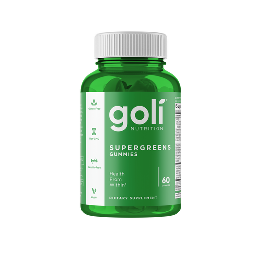 Goli Nutrition Vegan Supergreens Gummies - 60 ct
