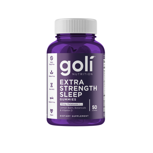 Goli Nutrition Extra Strength Dreamy Vegan Sleep Vitamin Gummies - 50 ct