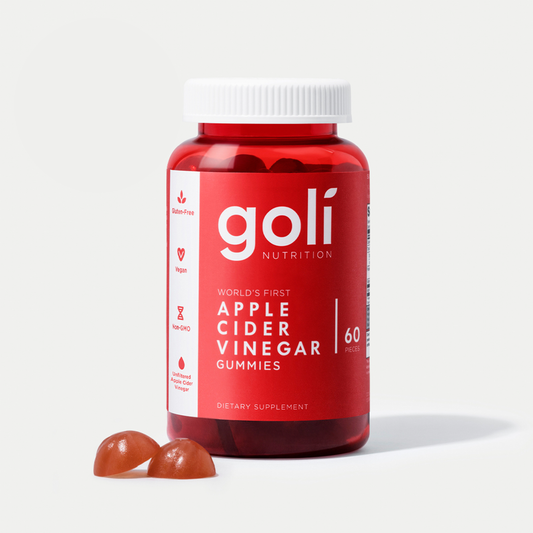 Goli Nutrition Apple Cider Vinegar Gummies - 60 ct